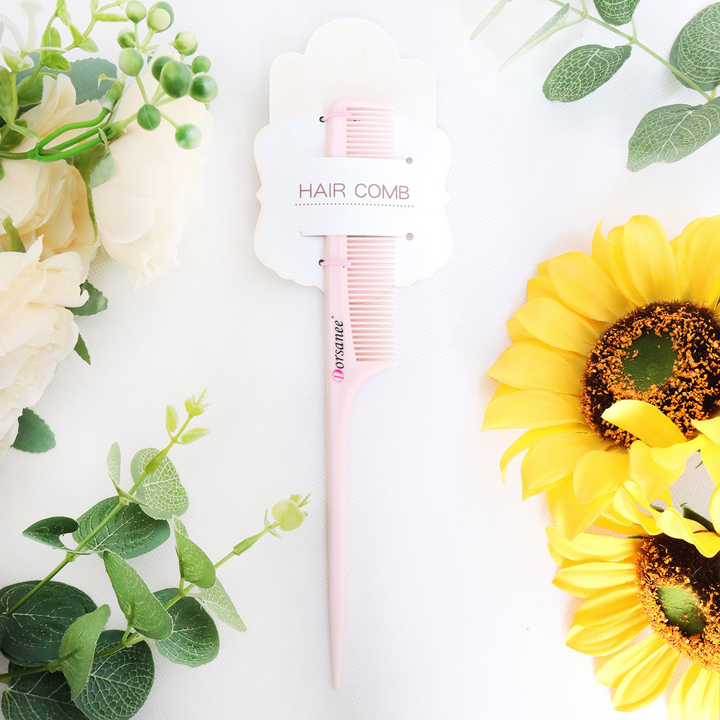 Hair Dressing Tip Comb Anti-Static Tip Plastic Comb Hair Styling Partition Comb Hair Picking Comb