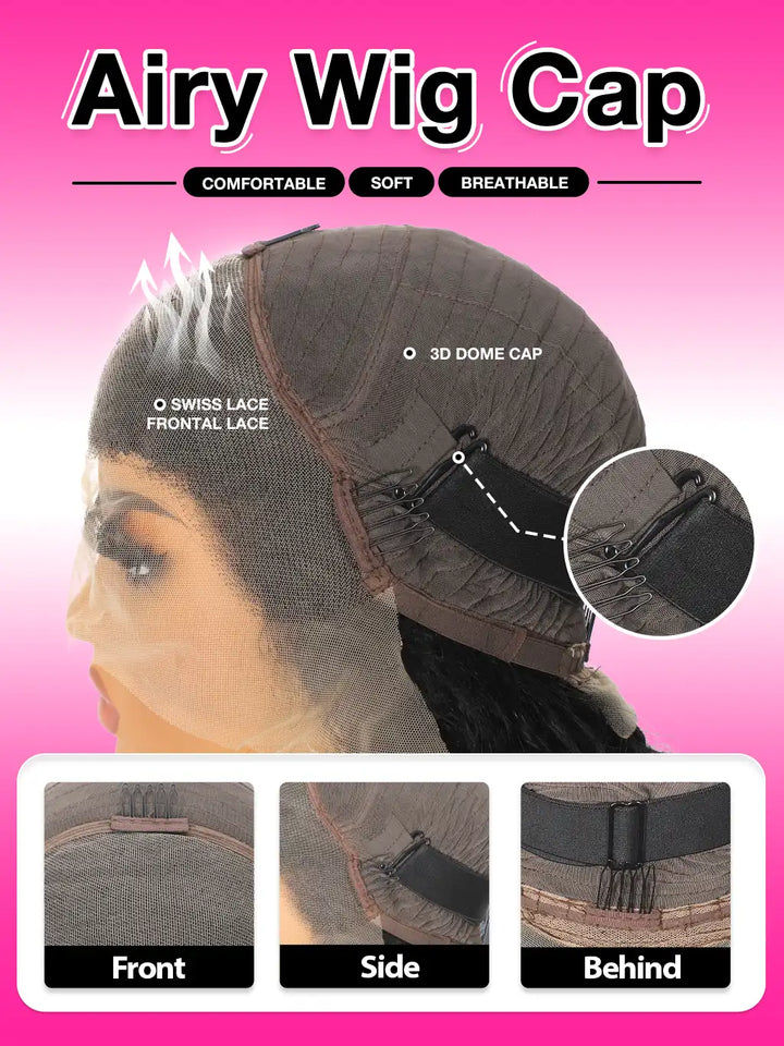 Dorsanee Hair Lace Front Wigs Human Hair Pre Plucked 13x4 HD Transparent Lace Frontal Wigs