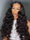 Dorsanee Wand Curls Loose Deep Wave 13x4 Double Drawn Lace Frontal Human Hair Wigs