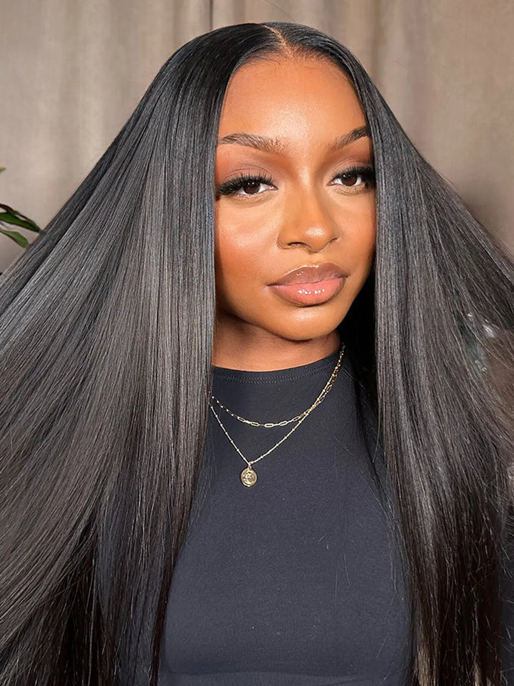 M-Cap_9x6_Lace_Wear_Go_Pre_Cut_Glueless_Straight_Pre-bleached_Human_Hair_Wigs