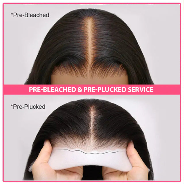 Wigs Pre-Bleached & Pre-Plucked Customization: 1-2 Processing Days | No Return
