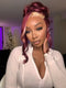 Skunk_Stripe_Wig_613_Blonde_with_Burgundy_HD_Transparent_Lace_Front_body_wave_Human_Hair_Wigs