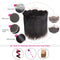 Dorsanee Hair Straight Human Hair Bundles With Frontal 13x4 HD Transparent Lace Front Wig - Dorsanee Hair