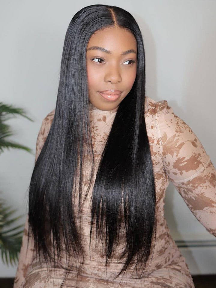 V_PartThin_Part_Straight_Wig_Human_Hair_Glueless_Wigs_For_Beginner