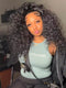 Dorsanee 300 Density Bouncy Wand Deep Curls 13x4 HD Lace Front Virgin Human Hair Wigs