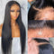 Dorsanee hair straight 5×5 transparent lace closure human hair wigs