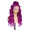 Dorsanee Hair Purple 13x4 Front Lace Wig Body Wavy Lace Front Brazilian Human Hair Wig