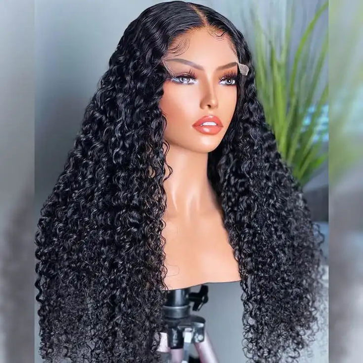 Dorsanee Hair Curly 6x6 HD Lace Closure Curly Human Hair Wigs for woman