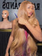 Dorsanee 30 32  inch 250 300 Density Strawberry Honey Blonde Human Hair Wigs