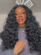Dorsanee Bouncy Loose Wave Curls 13x4 Lace Front Virgin Human Hair Wigs