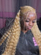 Dorsanee 613 Blonde Deep Wave Curly 13x4 HD Lace Front Human Hair Wigs