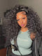 Dorsanee 300 Density Bouncy Wand Deep Curls 13x4 HD Lace Front Virgin Human Hair Wigs