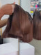 Dorsanee Ombre 1B/30 Natural Black Dark Brown Wig 4x4 13x4 Lace Front Human Hair Wigs Short Bob Wig