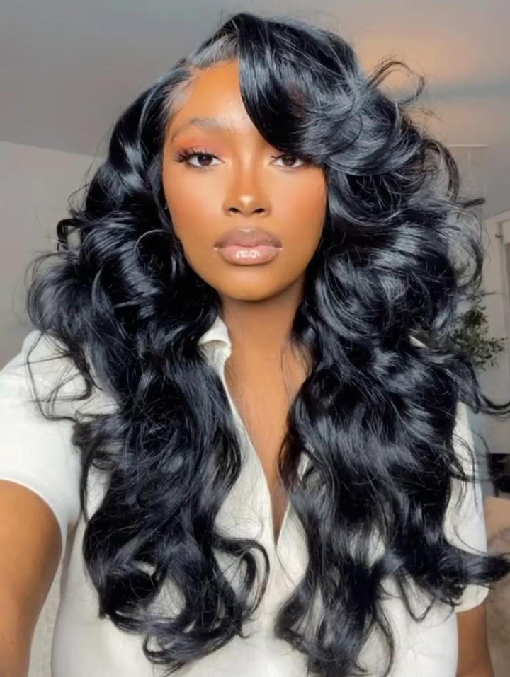 YouTube Video THE EVERYDAY VOLUMINOUS CLASSIC LOOK 250% DENSITY DEEP SIDEPART WIG INSTALLATION Dorsanee Hair