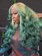 Dorsanee Ombre Blonde Dark Green 13x4 HD Lace Front Virgin Remy Human Hair Wigs