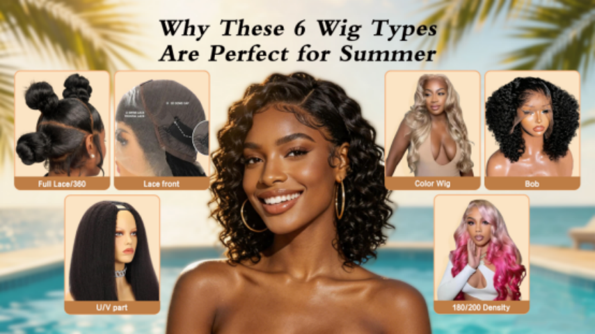 Why These 6 Wig Types Are Perfect for Summer?