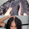 Dorsanee hair jerry curly V part short bob wigs