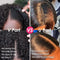 Dorsanee hair jerry curly V part short bob wigs