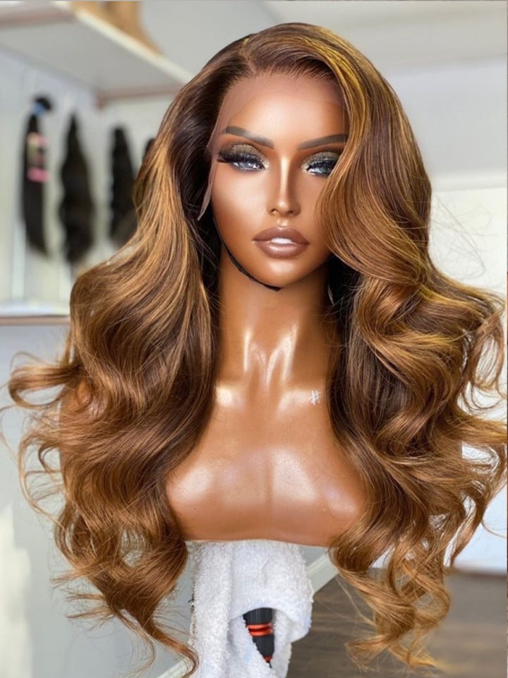 13x4_Body_Wave_Wig_Highlight_Human_Hair_Wigs