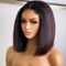 Dorsanee hair kinky stright 13×4 lace front bob wigs