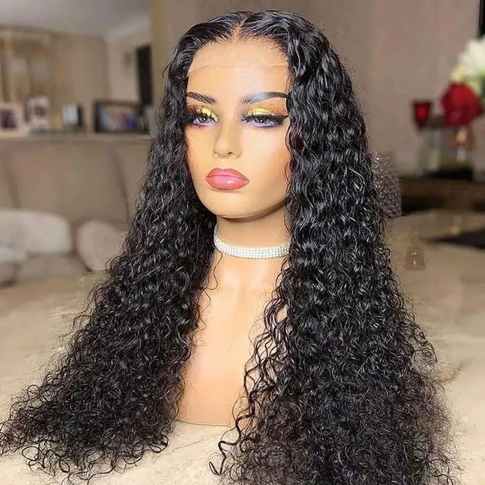 Dorsanee Hair Water Wave Hair 4x4 HD Lace Closure Perfect Hairline With Baby Hair 100% Virgin Human Hair Wig