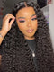 Natural Curly Hairline HD Lace Wigs with Baby Hair