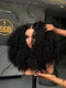 Dorsanee 250 300 Density Copper Auburn Brown Deep Curly Bob 13x4 Lace Front Human Hair Wig