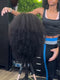Dorsanee 250 300 Density Fluffy Kinky Curly Coils 13x4 Lace Front Human Hair Wig
