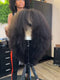 Dorsanee 250 300 Density Fluffy Kinky Curly Coils 13x4 Lace Front Human Hair Wig