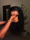 Dorsanee 250 300 Density Jerry Kinky Curly 13x4 Lace Front Virgin Human Hair Wig