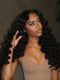 Dorsanee 250 300 Density Loose Deep Wand Curls 13x4 Lace Front Virgin Human Hair Wig