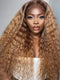 Dorsanee #27 Honey Blonde 13x4 Lace Frontal Water Wave Human Hair Wig
