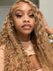 Dorsanee #27 Honey Blonde 13x4 Lace Frontal Water Wave Human Hair Wig