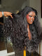 Dorsanee 300 400 Density Thick Full Loose Deep Wave Spiral Curly 13x4 Lace Front Human Hair Wig