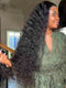 Dorsanee 300 400 Density Water Wave 13x4 Lace Front Virgin Human Hair Wig