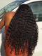Dorsanee 38 36 inch Long Knee Length Deep Wave 400 Density Full Thick 13x4 Lace Front Human Hair Wigs