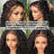 Dorsanee Hair 4C Kinky Edge Wig Realistic Hairline Jerry Curly 13x4 Lace Front Wig for woman