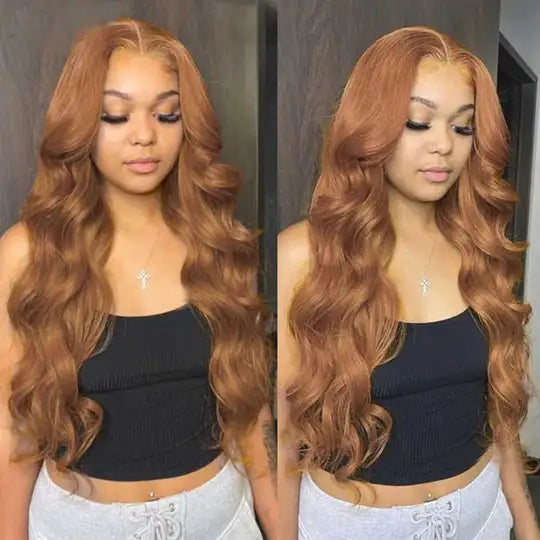 Dorsanee hair body wave ginger blonde 13x4/5x5  HD lace front wigs
