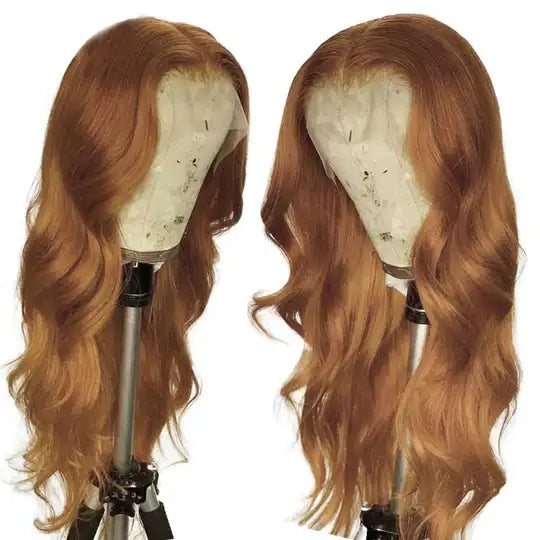 Dorsanee hair body wave ginger blonde 13x4/5x5 HD lace front wigs