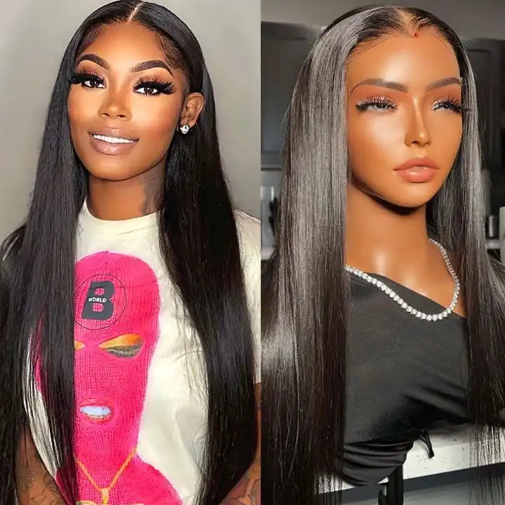 Dorsanee Hair Wear & Go Straight Glueless Wigs 6x4 Lace Pre Plucked Lace Closure Wig for black woman