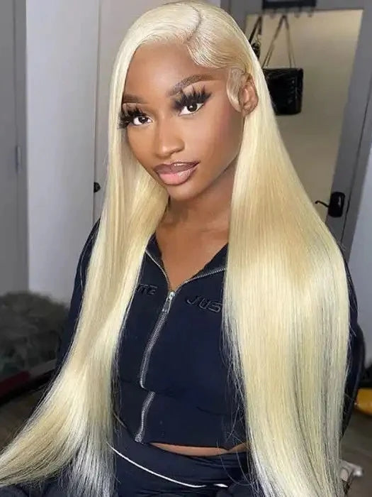 Dorsanee #613 Blonde 13x4 HD Lace Front Wig Straight Lace Frontal Brazilian Human Hair Wig