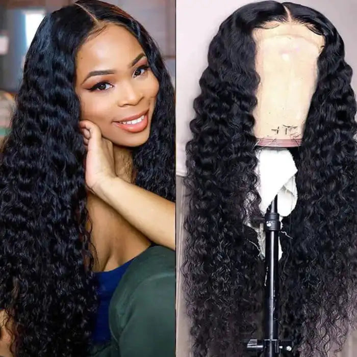 Dorsanee Hair Deep Wave Glueless 5x5 Closure Undetectable Lace Wig | Real HD Lace Human Hair Wig for black woman