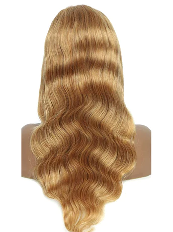 Dorsanee Honey Blonde Colored 13x4 5x5 HD Lace Front Closure Human Hair Wigs Body Wave Frontal