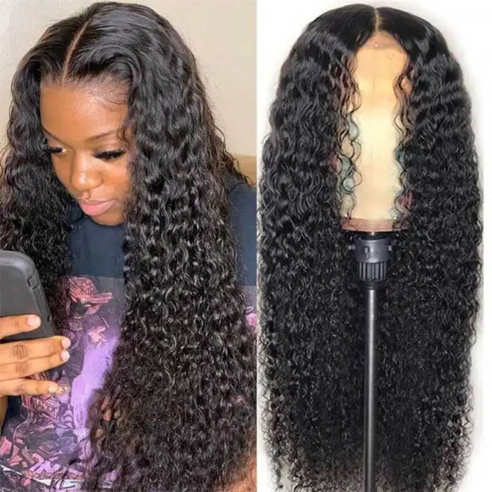 Dorsanee Hair Curly 6x6 HD Lace Closure Curly Human Hair Wigs for woman