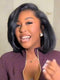 Dorsanee 8 10 12 14 inch Short Bob Side Part 13x4 Lace Front Virgin Human Hair Wigs