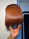 Dorsanee 8 10 12inch Short Bob Chestnut Burgundy Red Chocolate Brown Elegant 13x4 Lace Frontal Human Hair Wigs