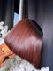 Dorsanee 8 10 12inch Short Bob Chestnut Burgundy Red Chocolate Brown Elegant 13x4 Lace Frontal Human Hair Wigs