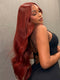 Dorsanee Auburn Copper Red Brown 13x4 Lace Front Virgin Human Hair Wig