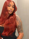 Dorsanee Auburn Copper Red Brown 13x4 Lace Front Virgin Human Hair Wig