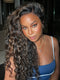 Dorsanee Balayage Brown Highlights Burmese Curly 13x4 Lace Front Human Hair Wig 250 300 Density